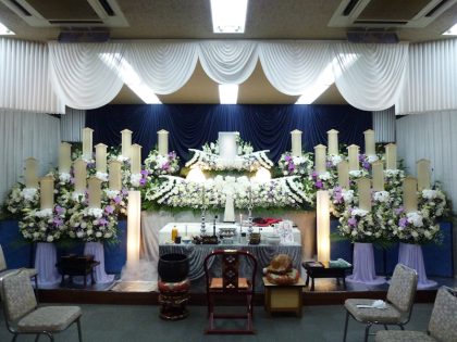 一般葬 洋花祭壇 江戸川区 船堀祭典